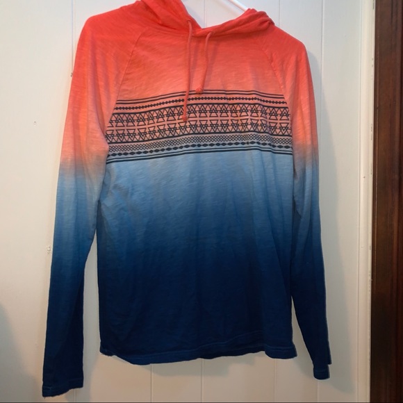 aeropostale ombré tribal pattern sweatshirt - Picture 3 of 5